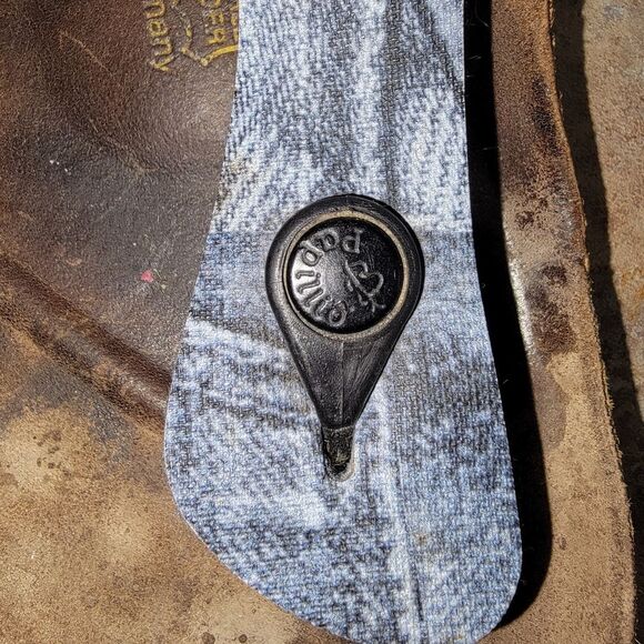 Birkenstock Papillio Gizeh Denim Print Sandal size 39 - Picture 5 of 9